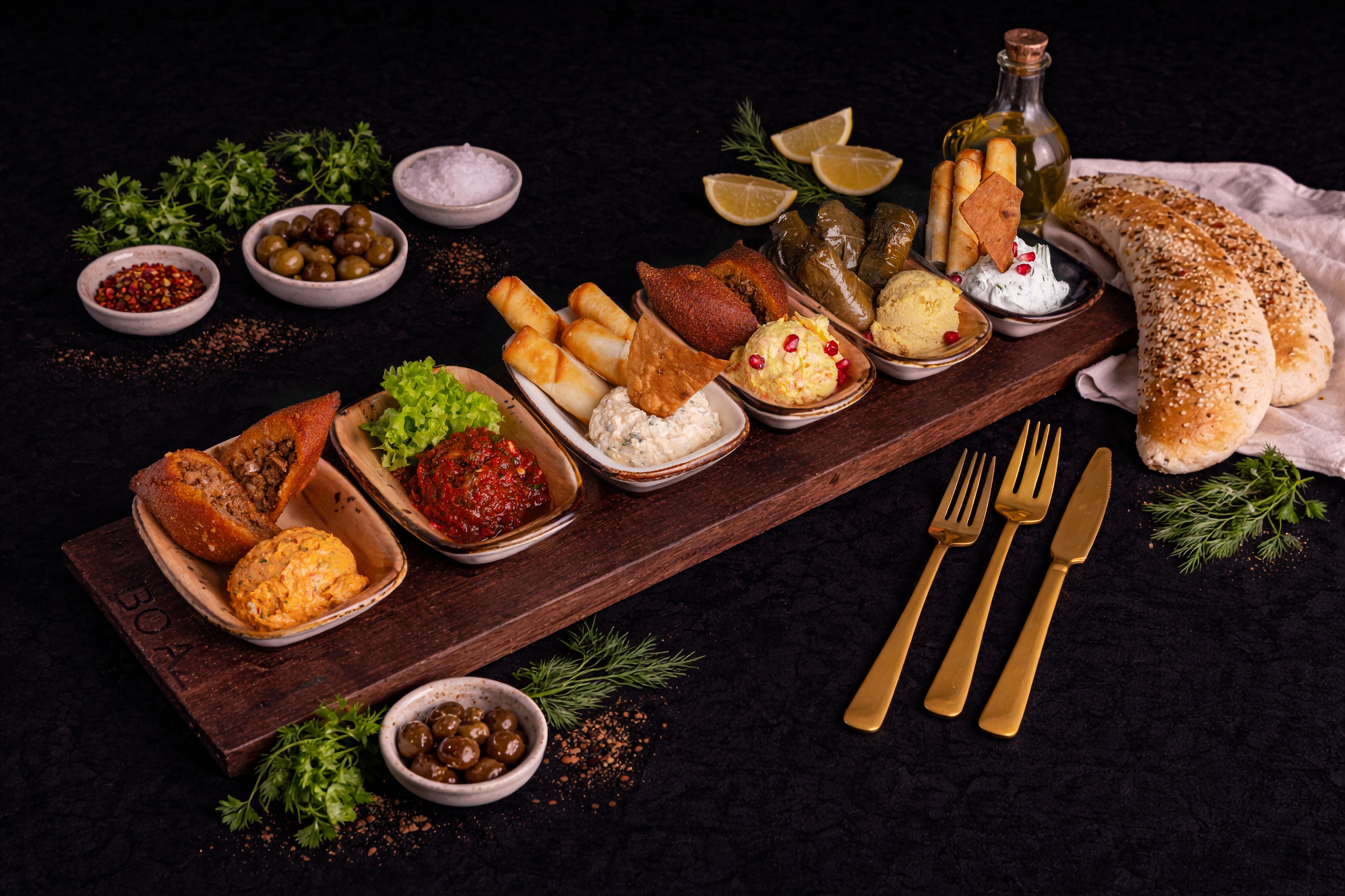 Bo Light Meze (For 4 people)