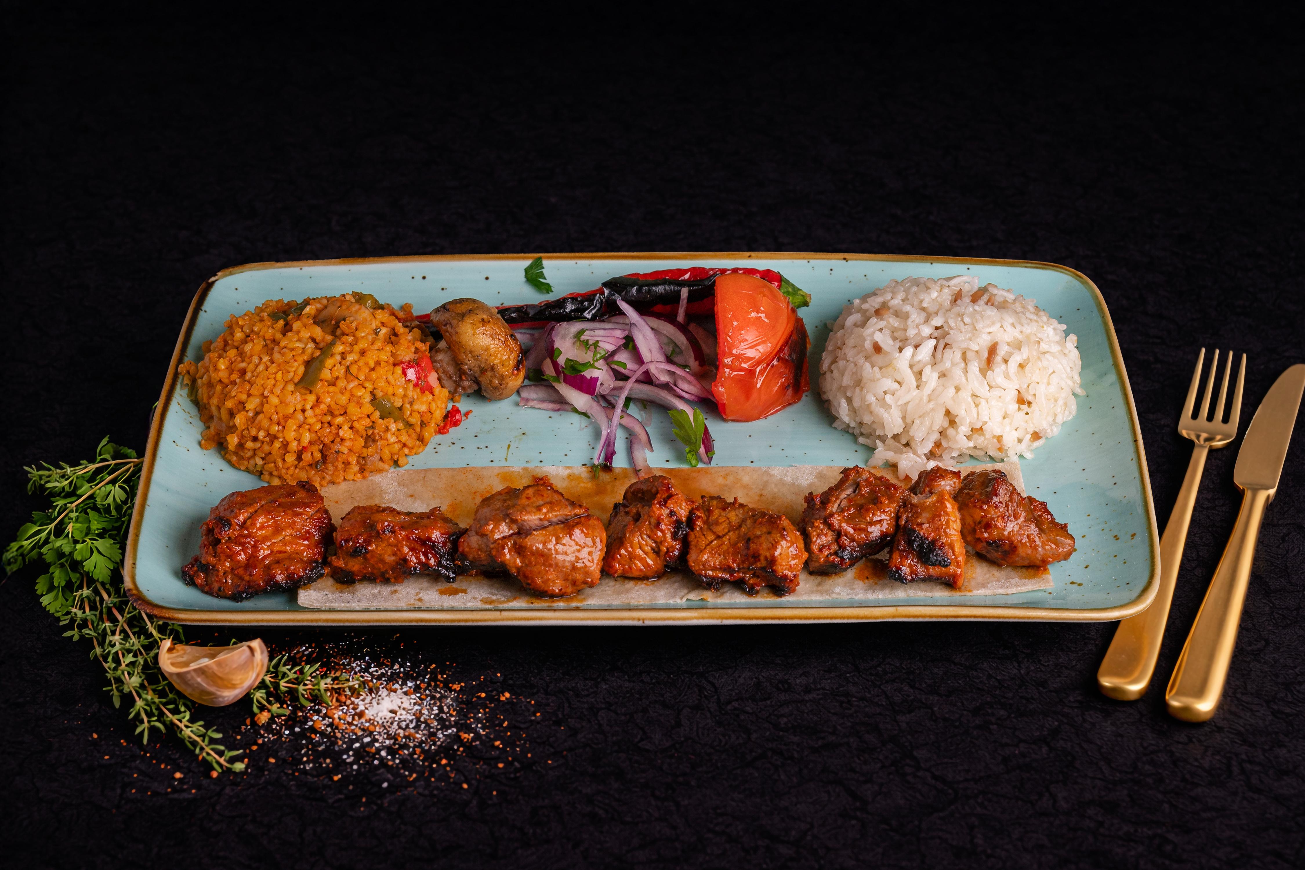 Lamb shish kebab
