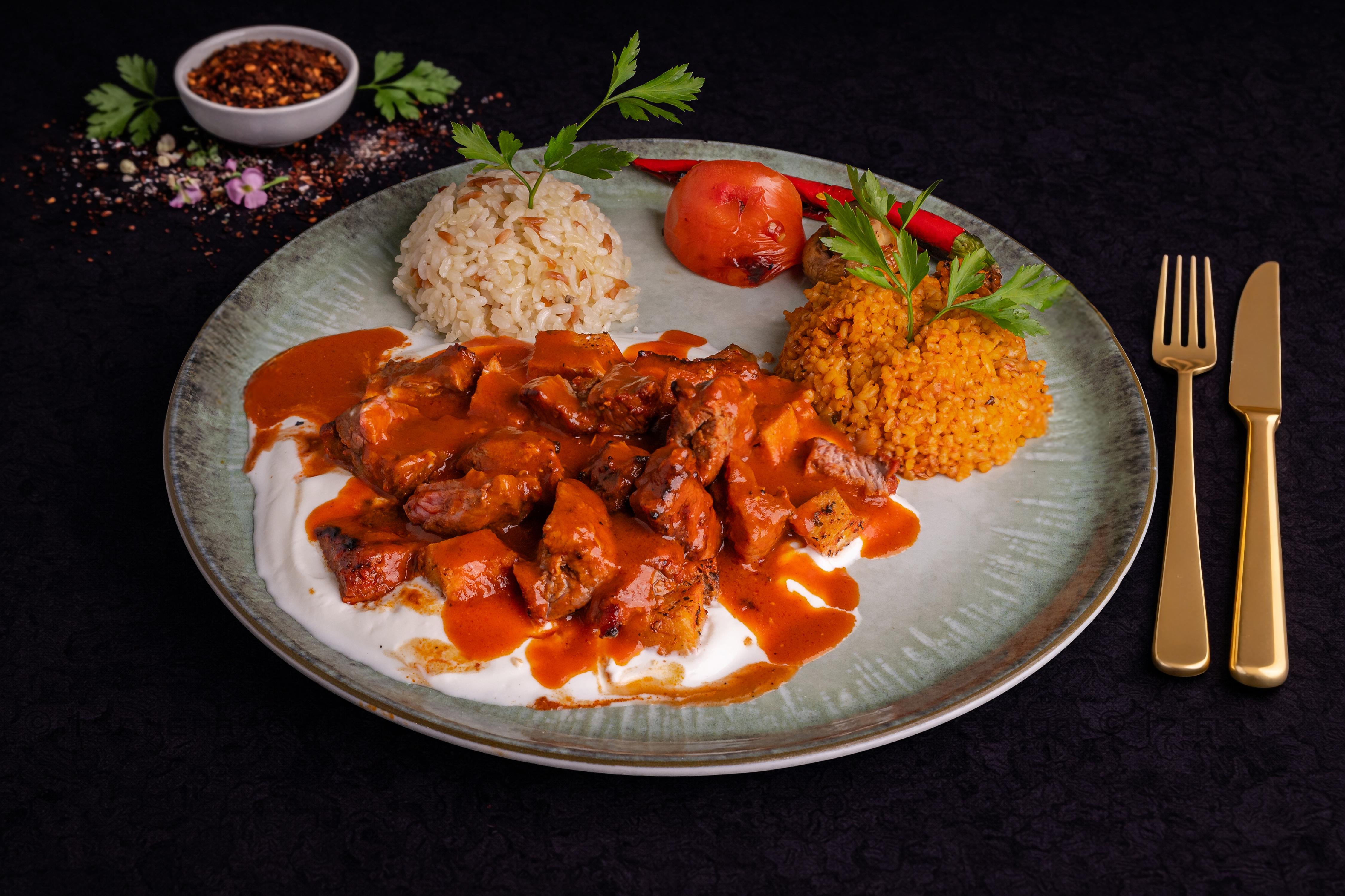 Lamb shish kebab Yogurt