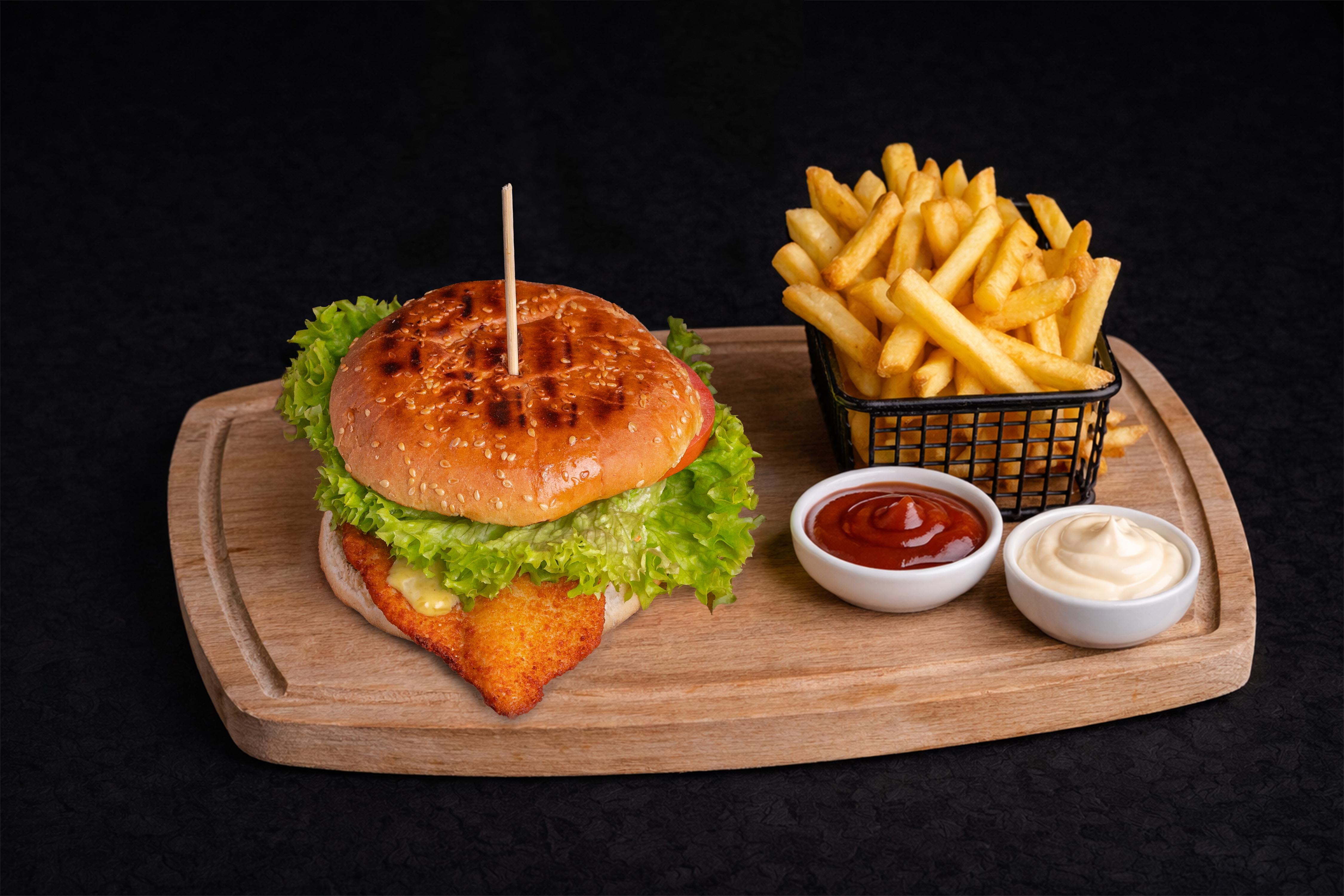 Hähnchenburger