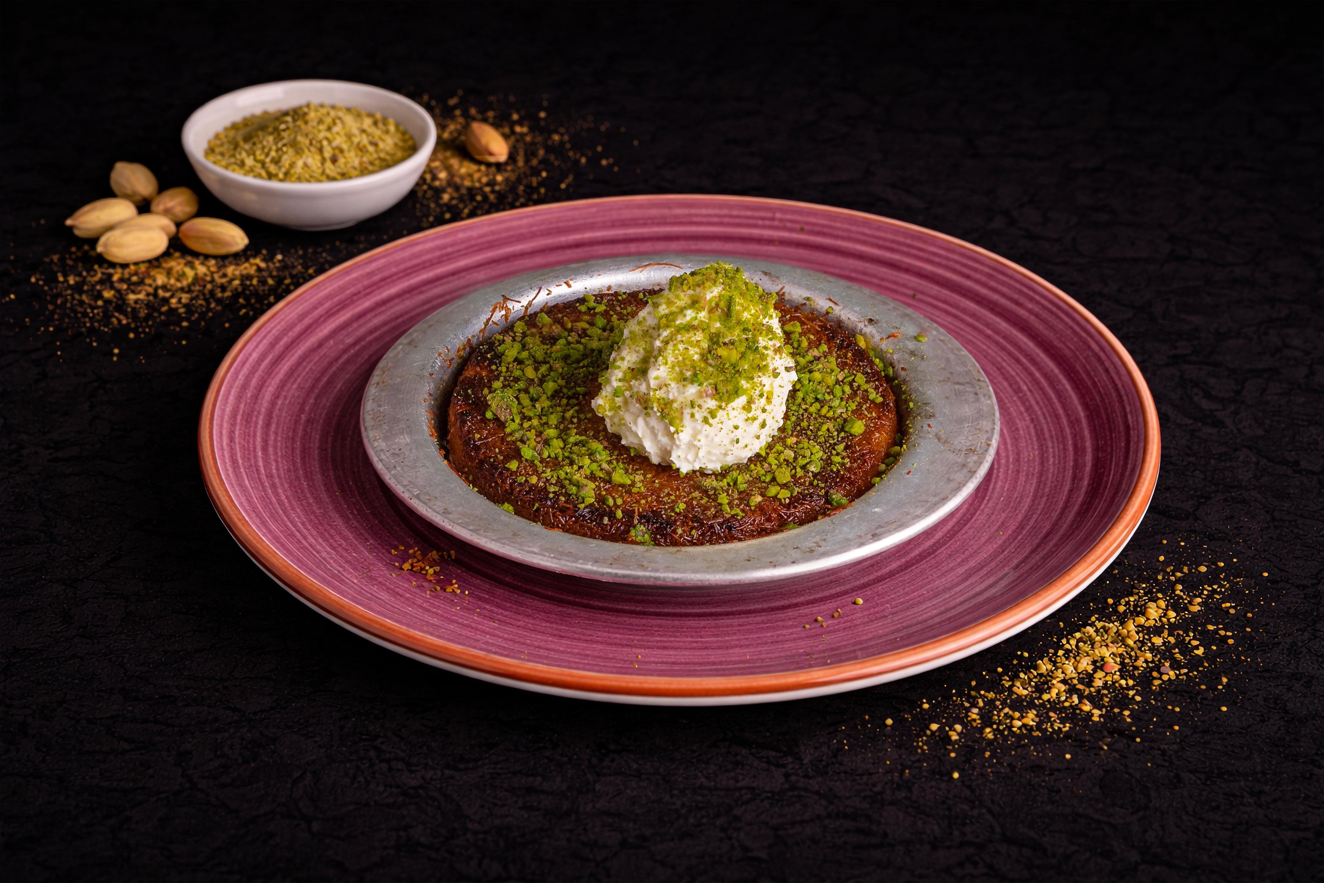 Künefe Pistachio Kaymak